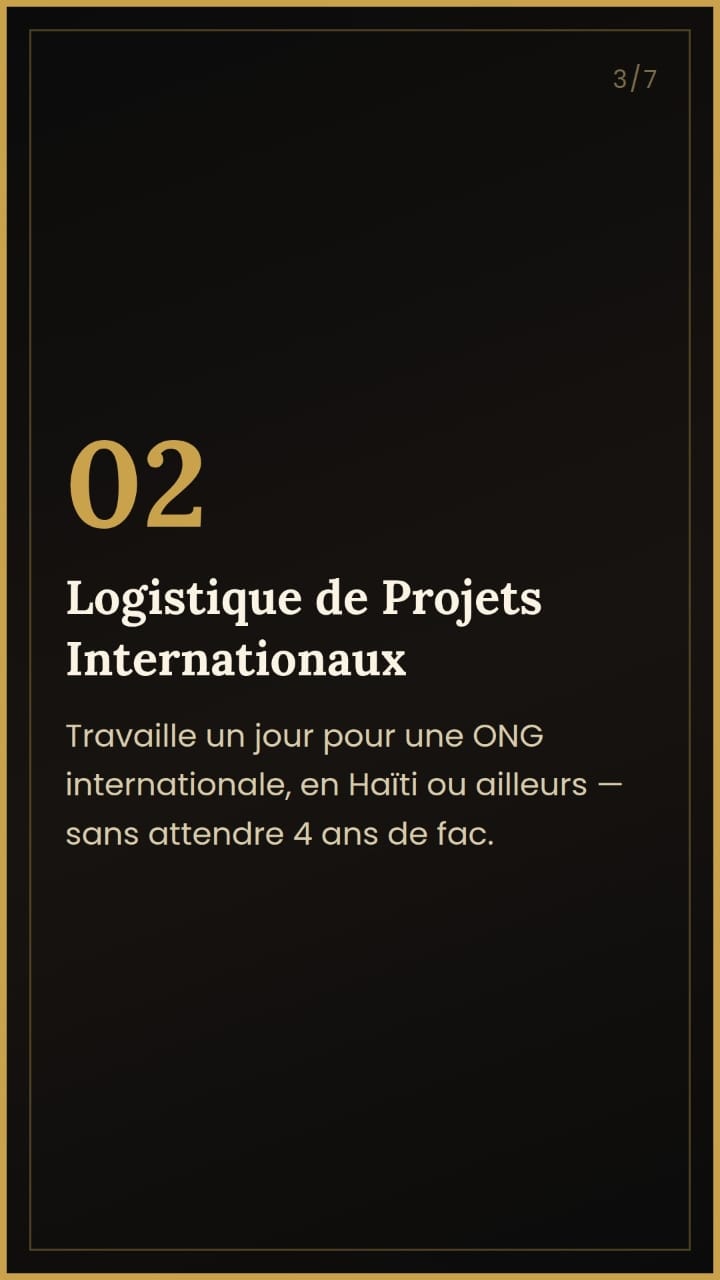 Cours 02 — Logistique de Projets Internationaux