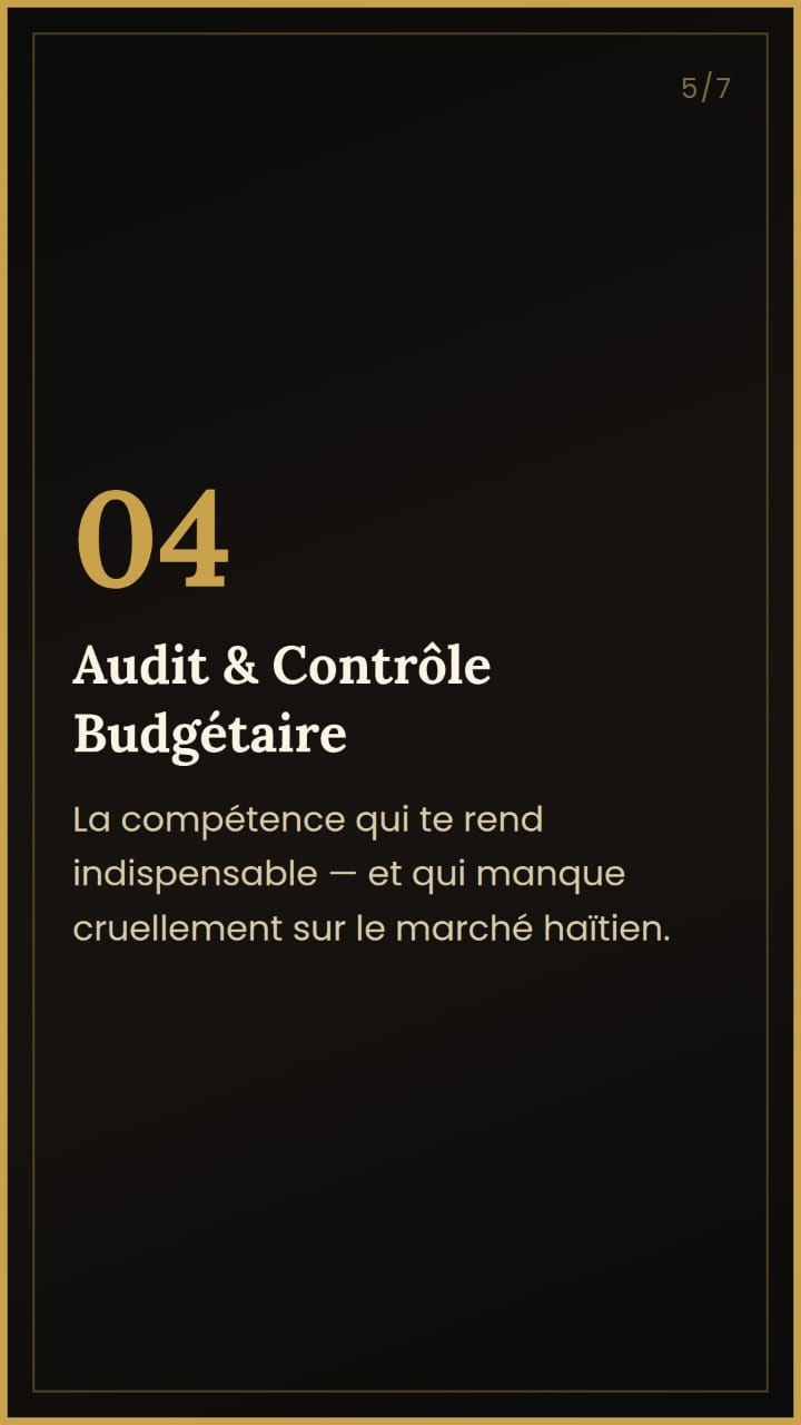 Cours 04 — Audit & Contrôle Budgétaire