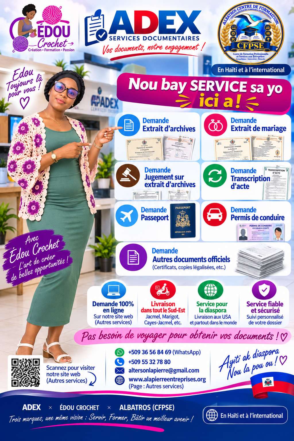 ADEX Services Documentaires × Édou Crochet × CFPSE Albatros